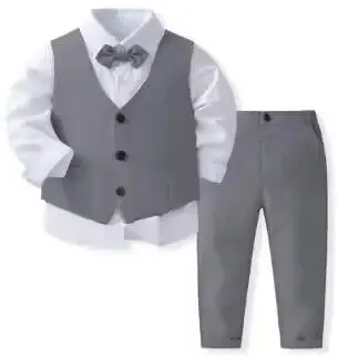 Gentleman Outfits Birthday Costume Children