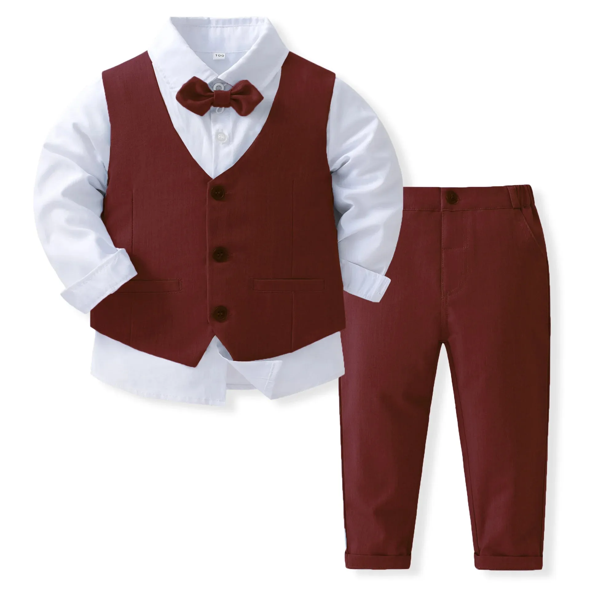Gentleman Outfits Birthday Costume Children