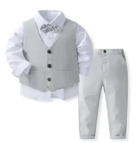 Gentleman Outfits Birthday Costume Children