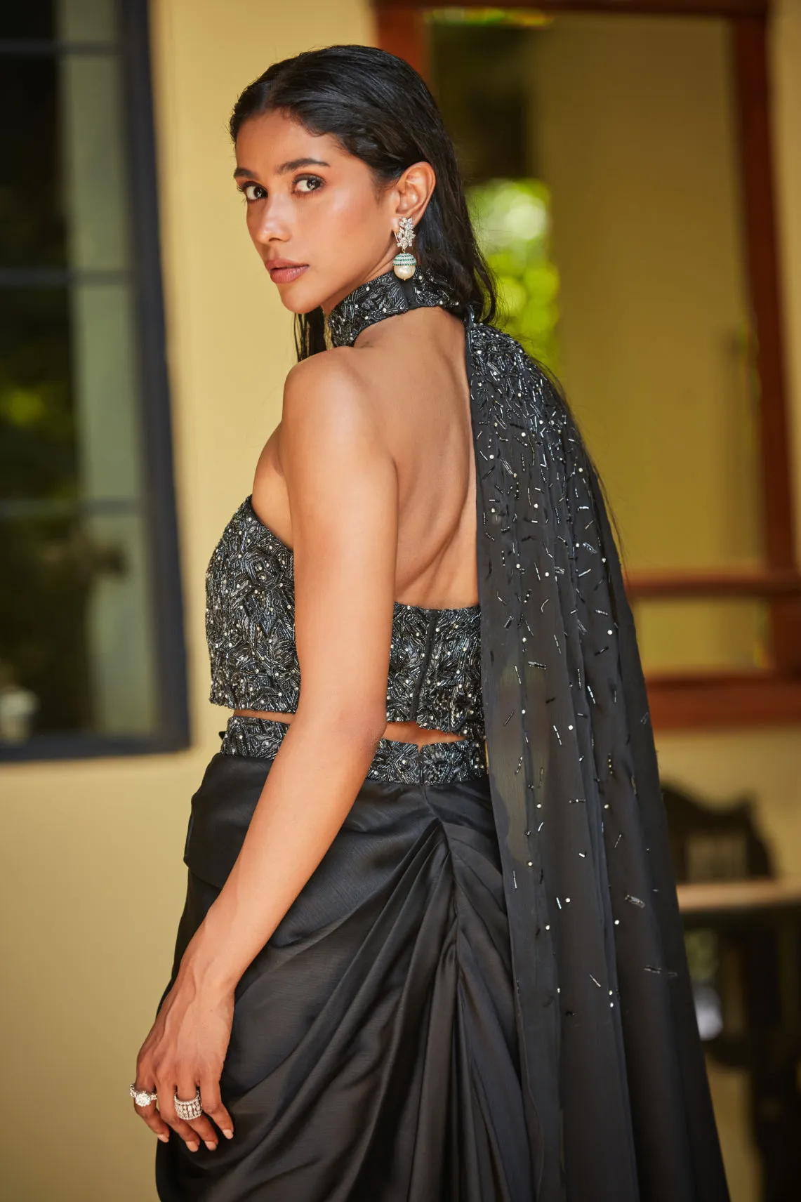 GiGi Black Concept Saree
