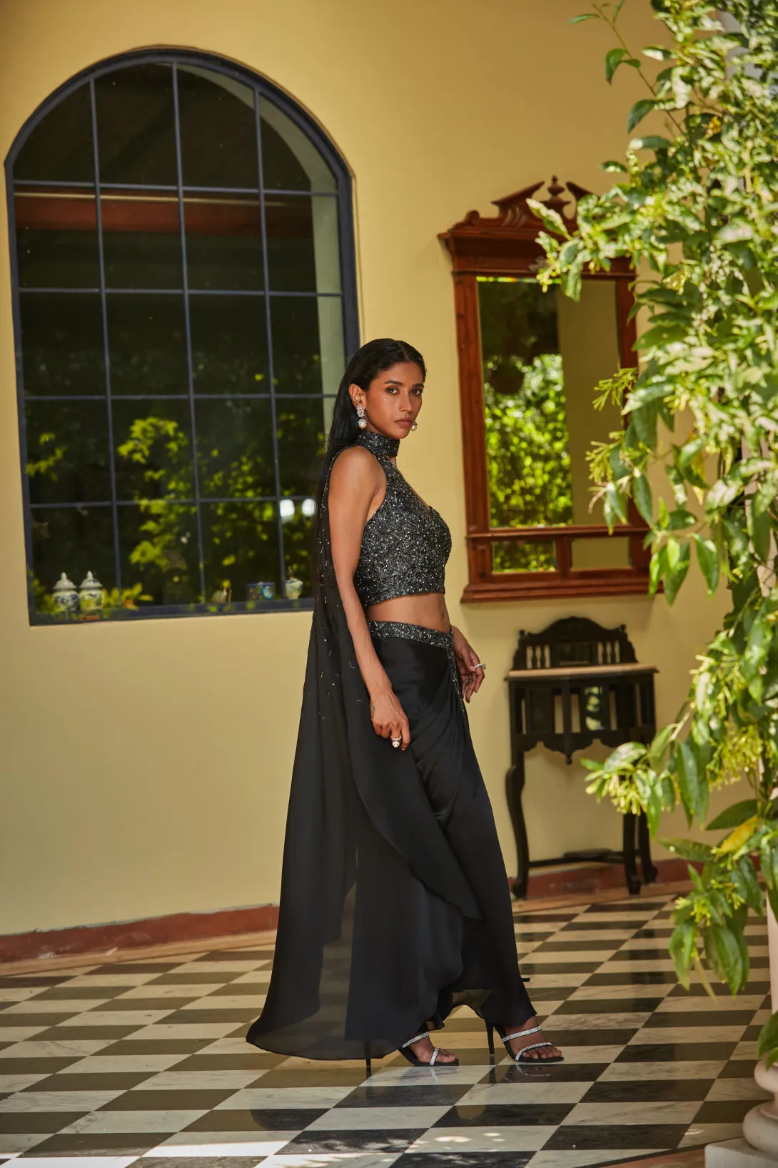 GiGi Black Concept Saree