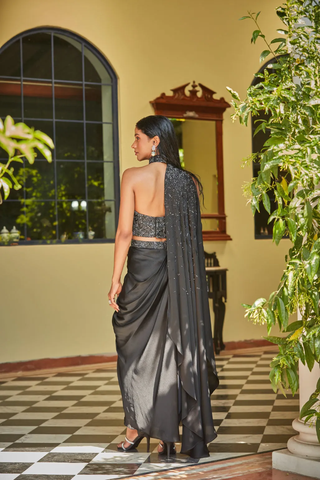 GiGi Black Concept Saree