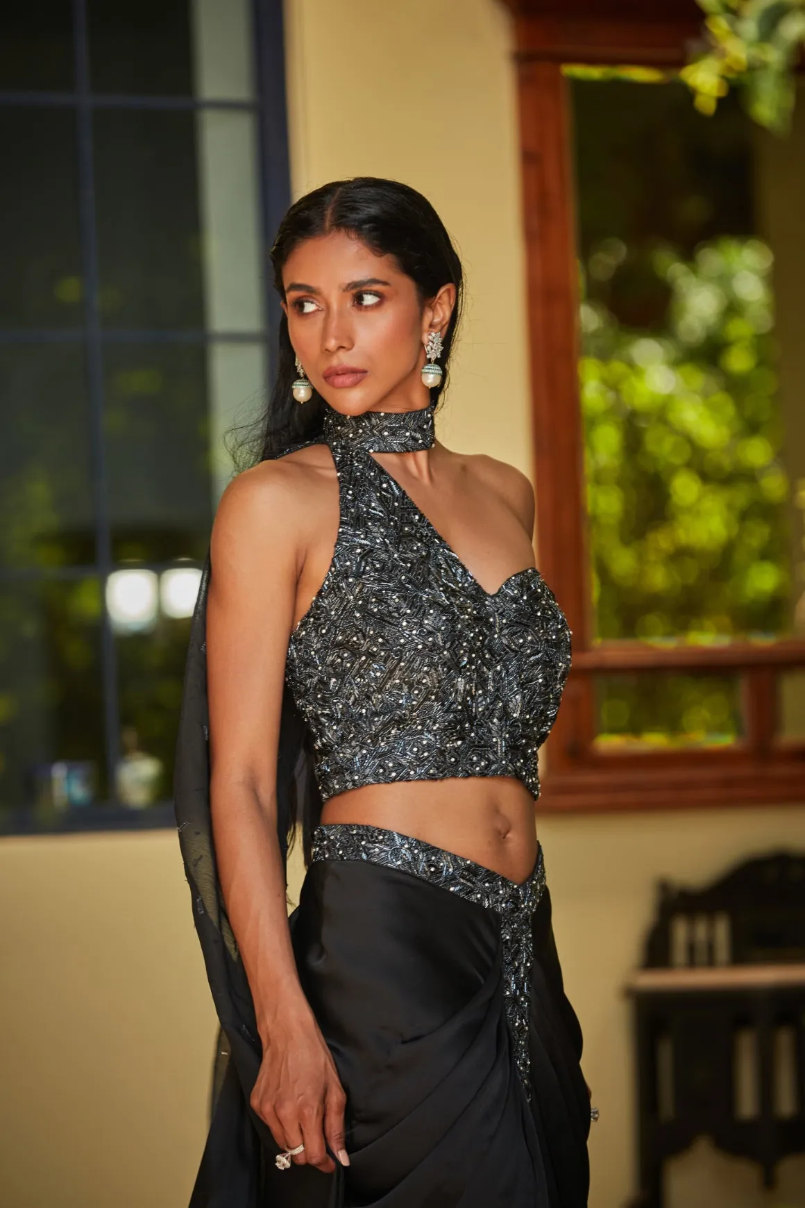 GiGi Black Concept Saree