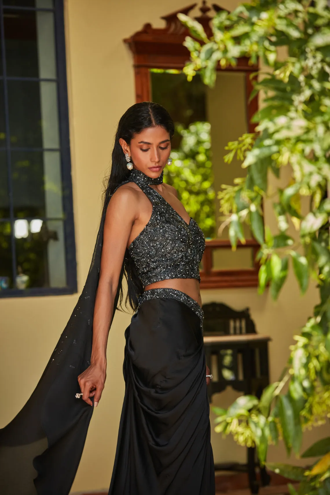 GiGi Black Concept Saree
