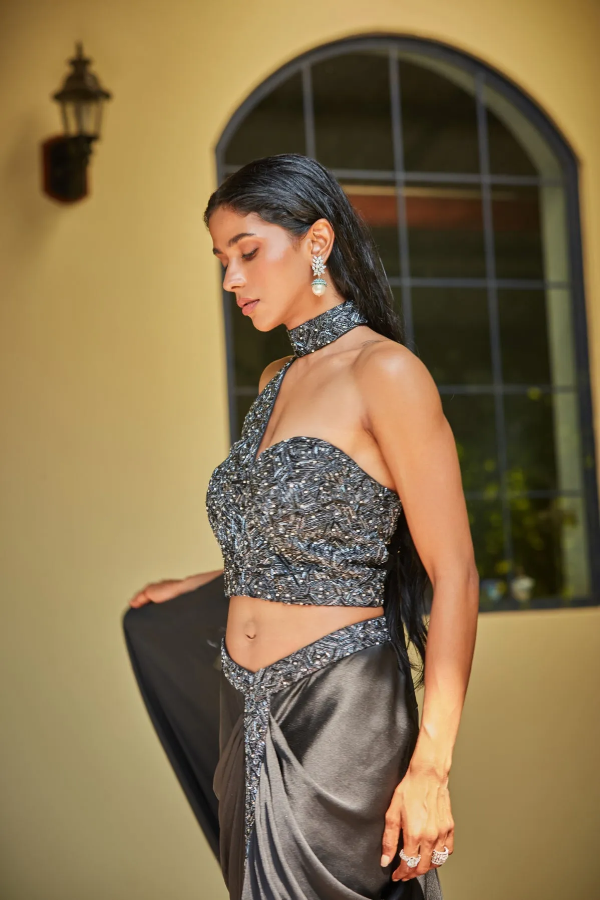 GiGi Black Concept Saree