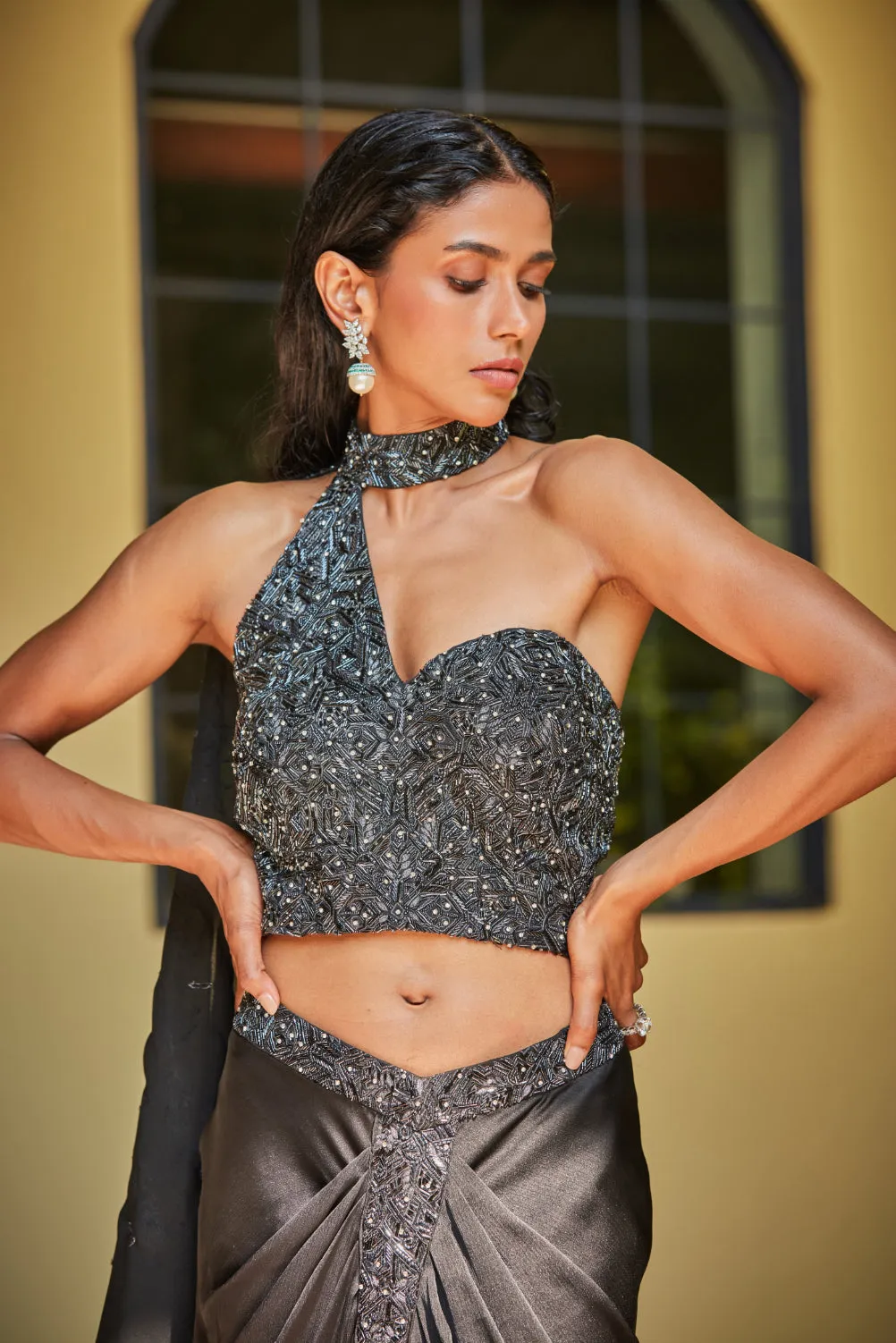 GiGi Black Concept Saree