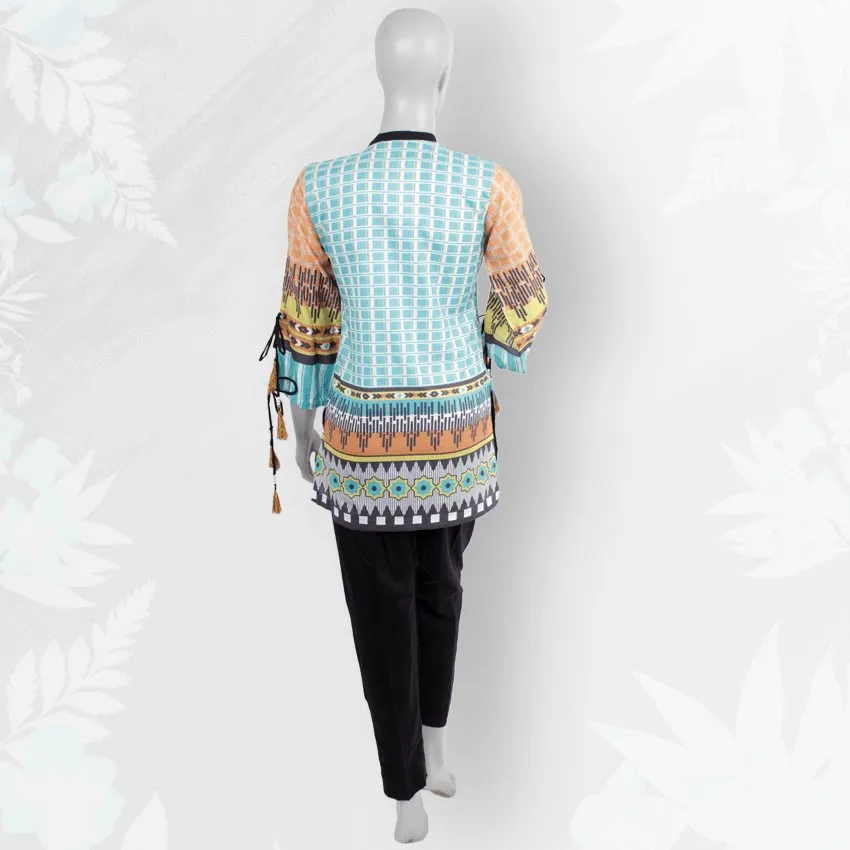 Girls Casual Printed 2Piece Lawn Suit -PRST-059