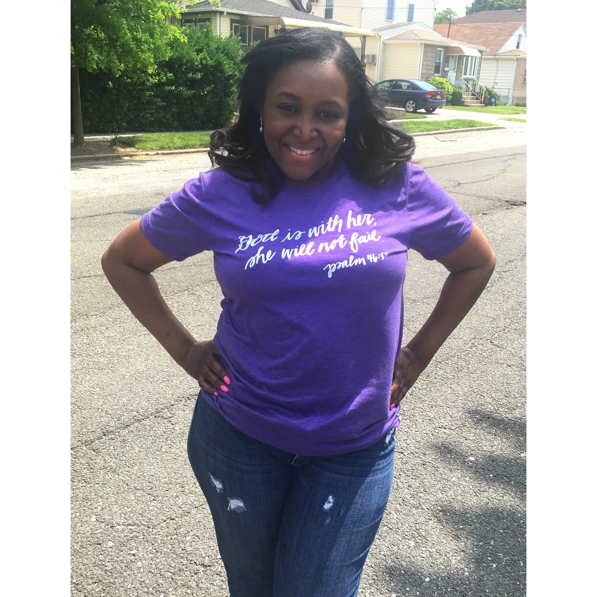 God is With Her |  Tee