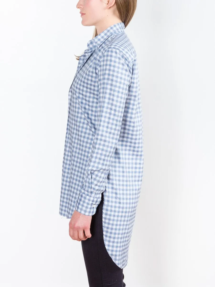grayson shirt - blue/grey
