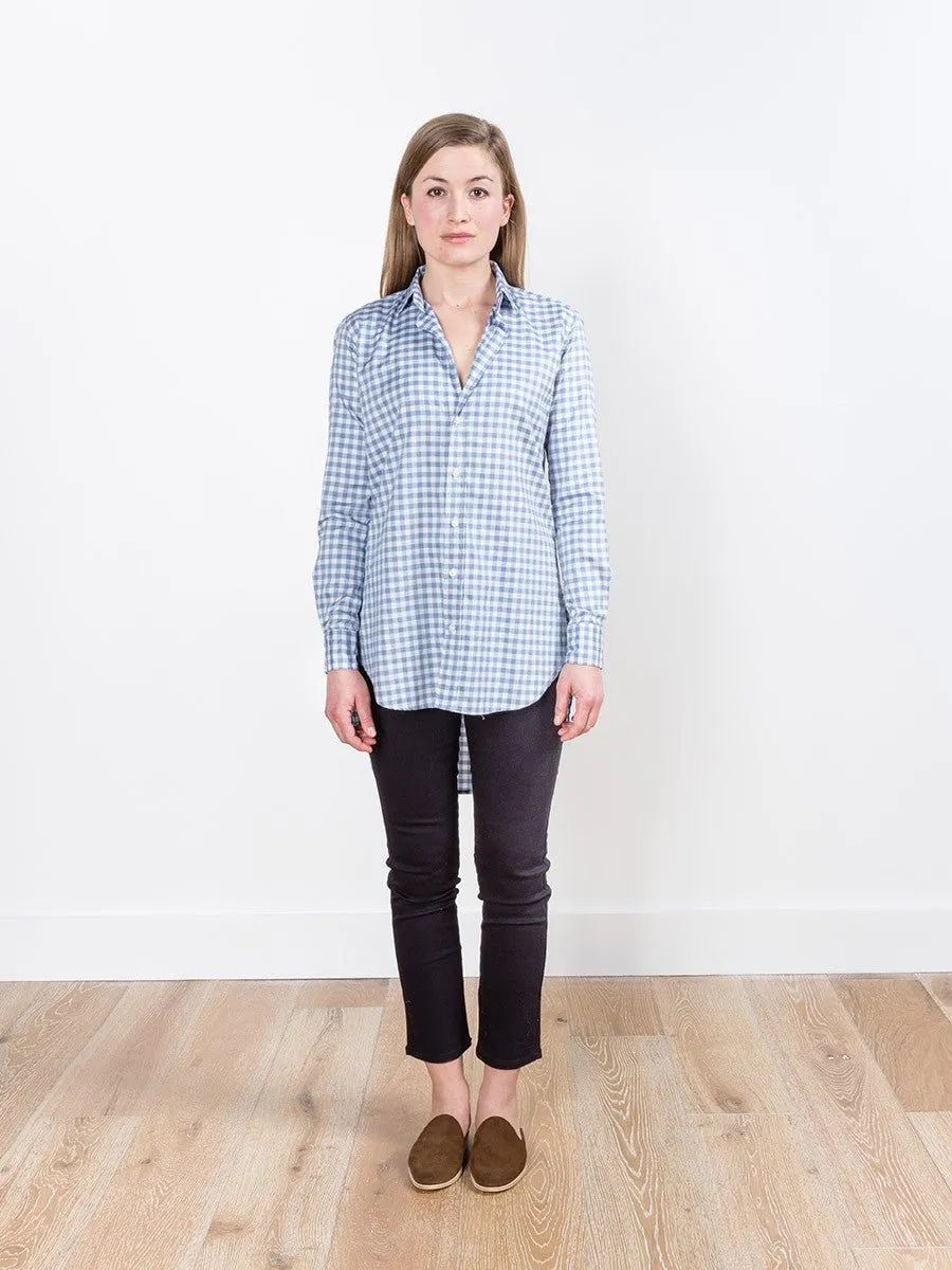 grayson shirt - blue/grey