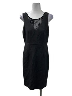Grey Laced Sheath Dress