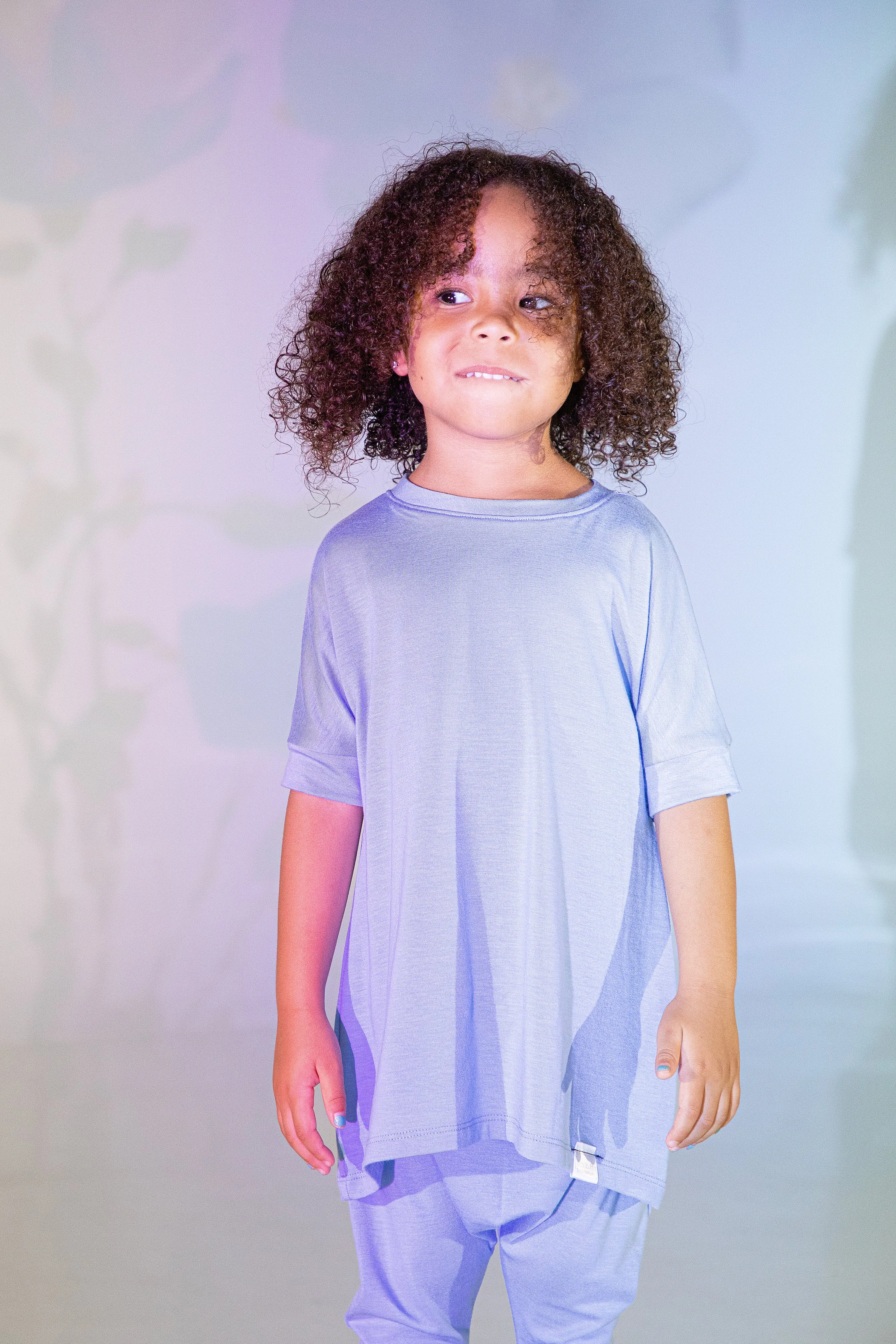 Grow With Me Bubble T-Shirt | Periwinkle (6-18 months & 6-8 years)