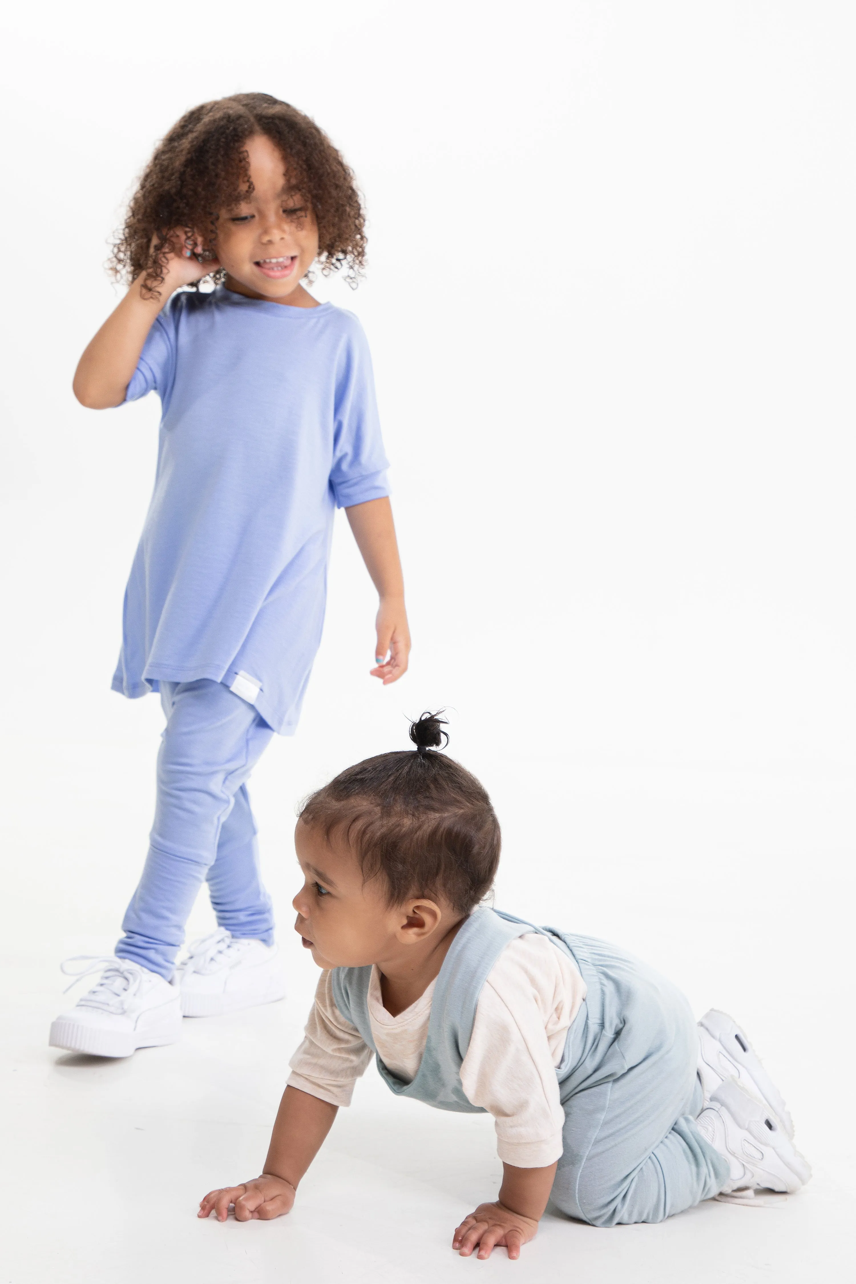 Grow With Me Bubble T-Shirt | Periwinkle (6-18 months & 6-8 years)