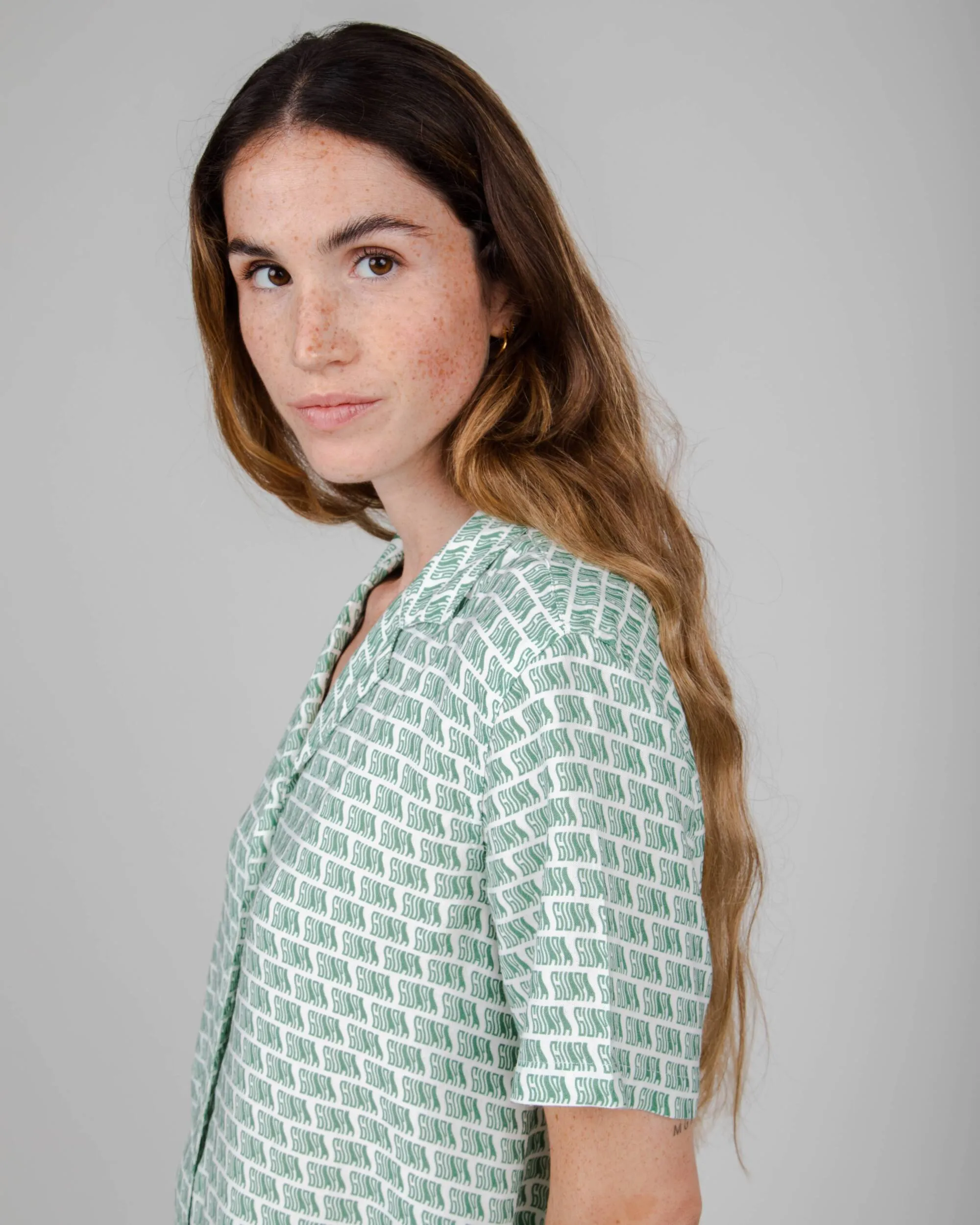 Guapa Aloha Blouse White