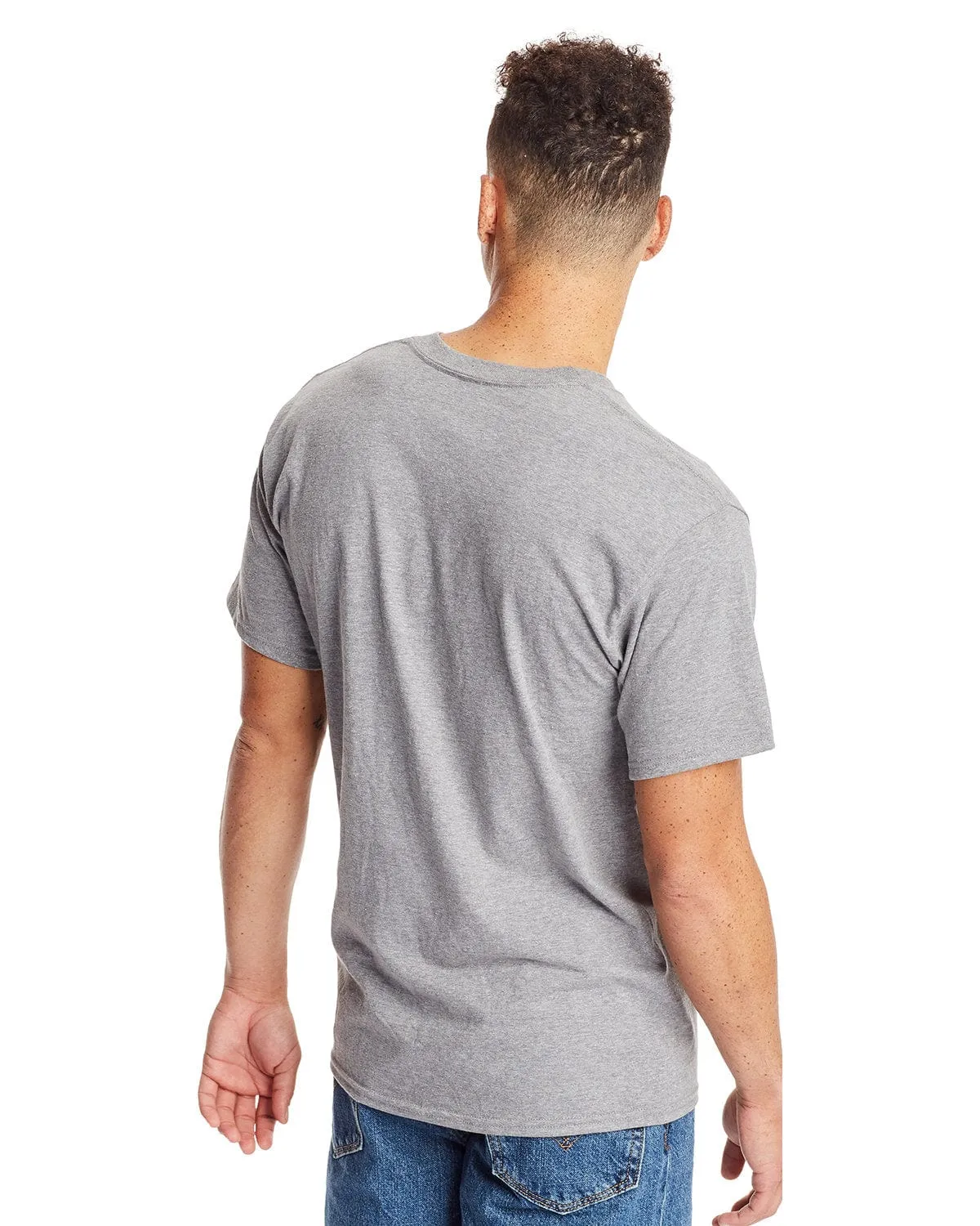 Hanes Beefy-T T-Shirt | Oxford Gray