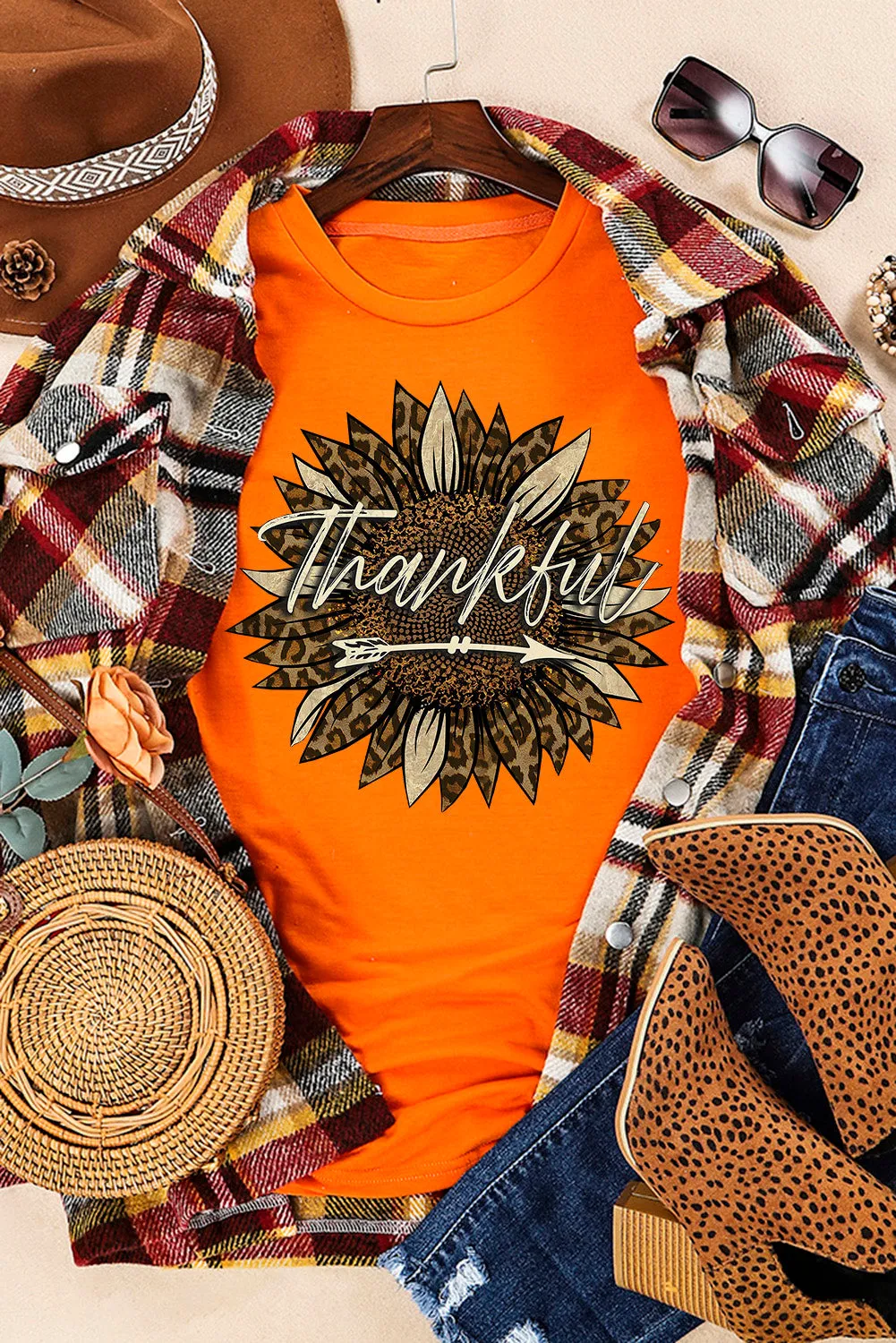 Happy Fall Y'all Pumpkin Print Graphic T Shirt