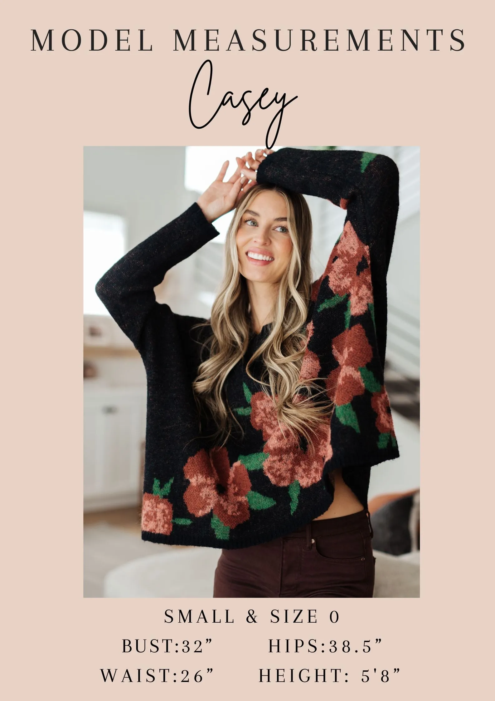 Hazel Blues® |  Among The Flowers Floral Top