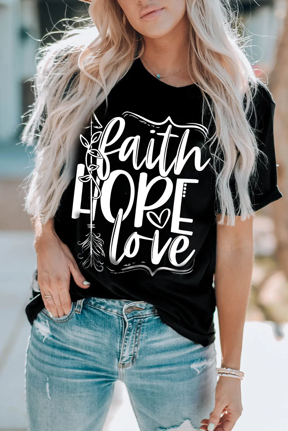 Heifer Please Cute Graphic Print T Shirt