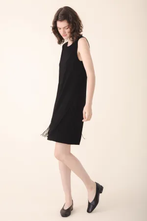 Heron Dress in Black