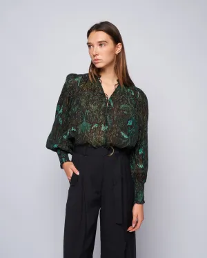 ida blouse - rainforest