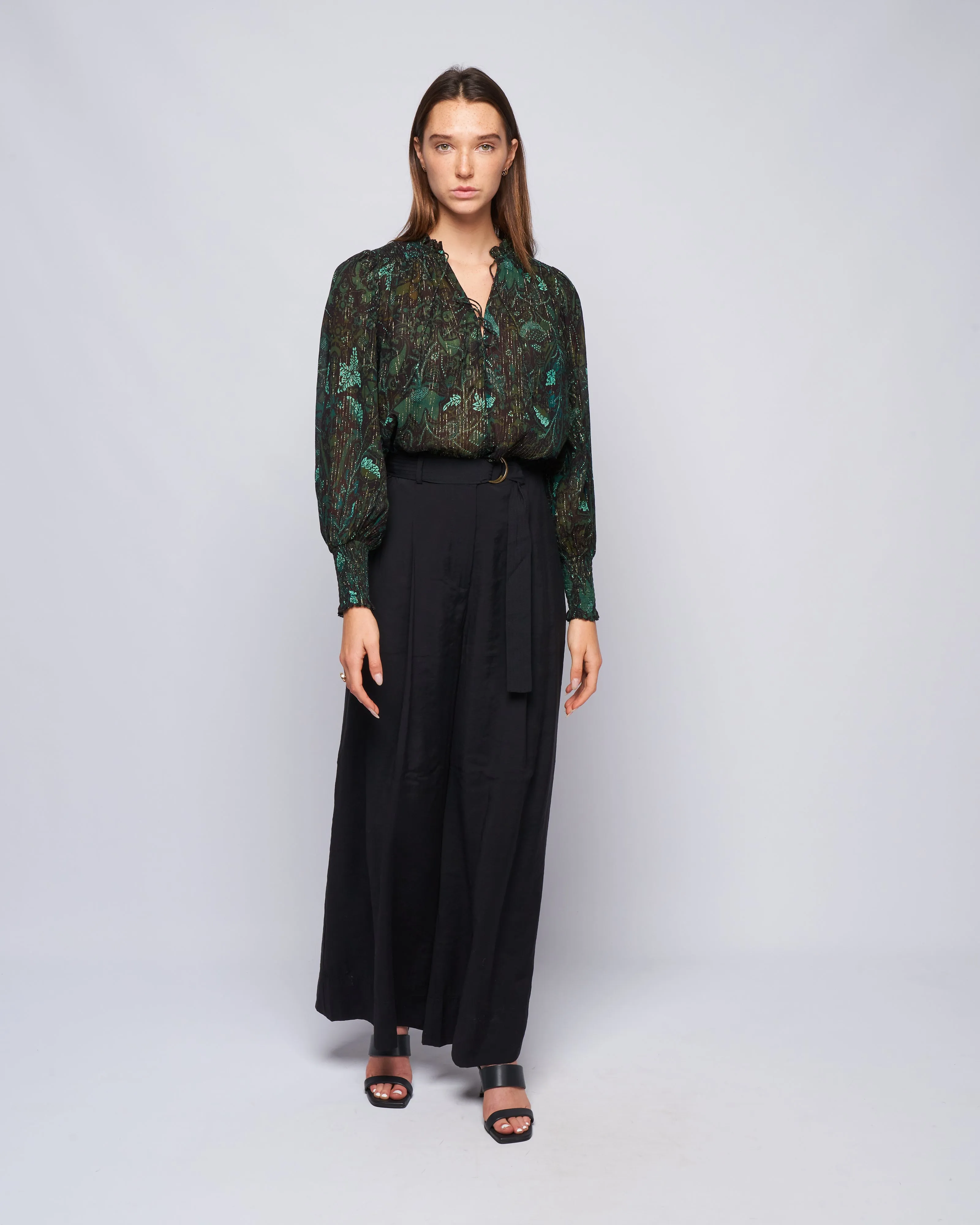 ida blouse - rainforest