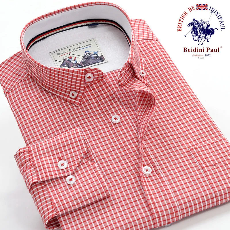 INSTOCK- Men's oxford loose version men's shirt