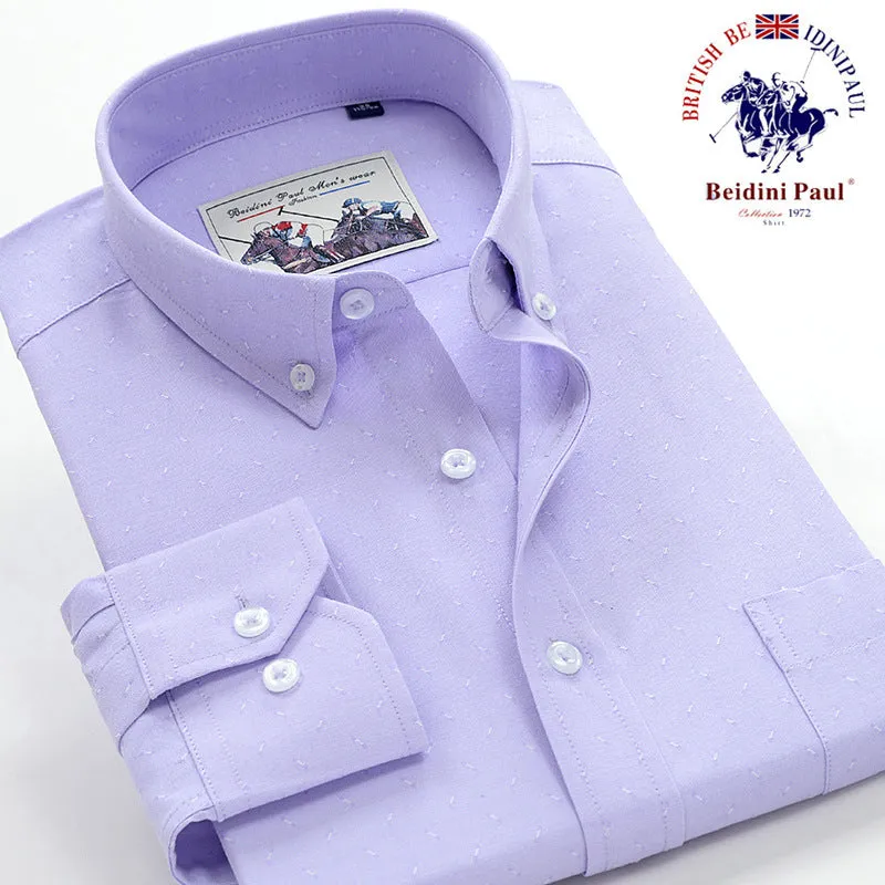 INSTOCK- Men's oxford loose version men's shirt