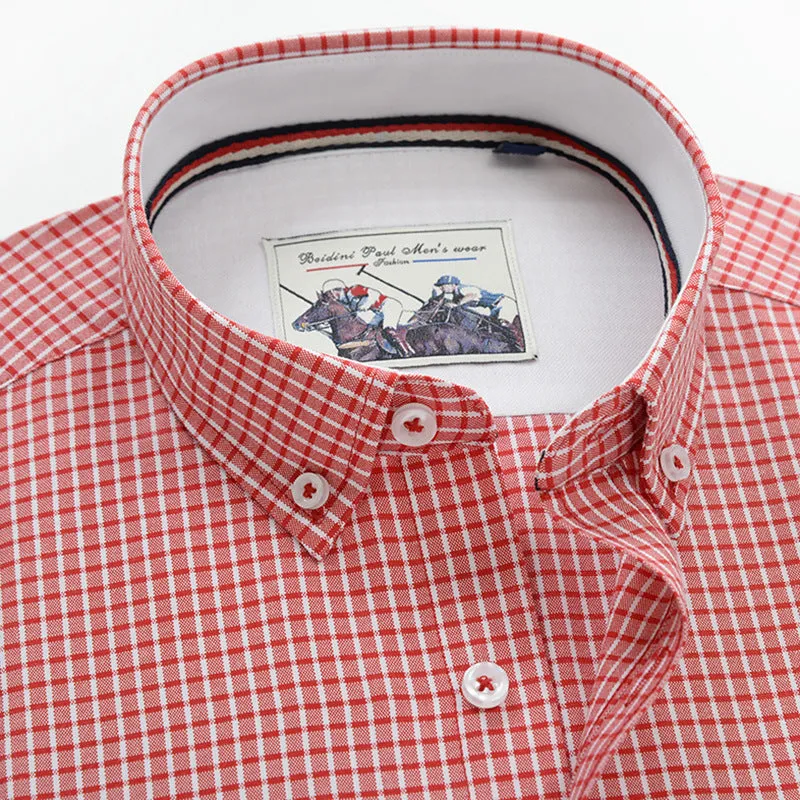 INSTOCK- Men's oxford loose version men's shirt