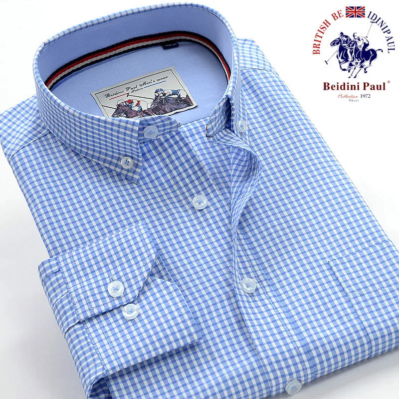 INSTOCK- Men's oxford loose version men's shirt