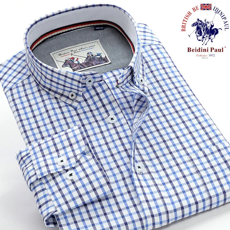 INSTOCK- Men's oxford loose version men's shirt
