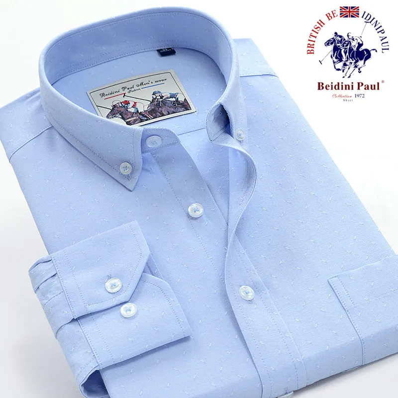 INSTOCK- Men's oxford loose version men's shirt