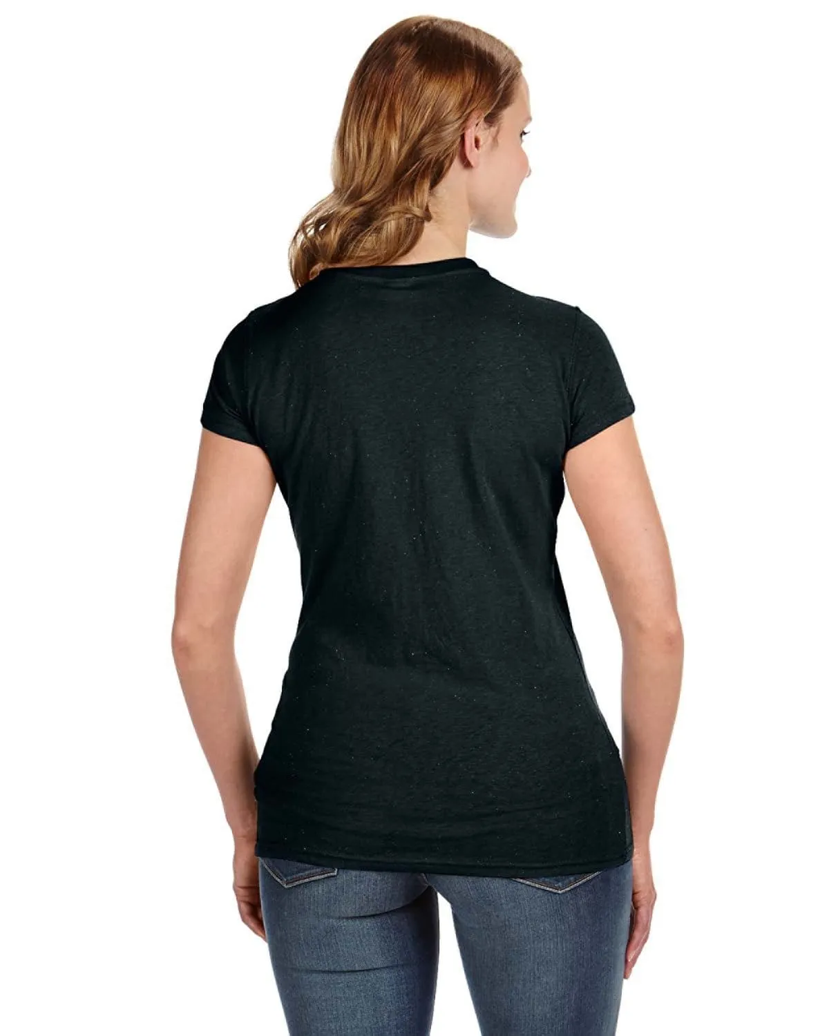 J America Ladies Glitter T-Shirt