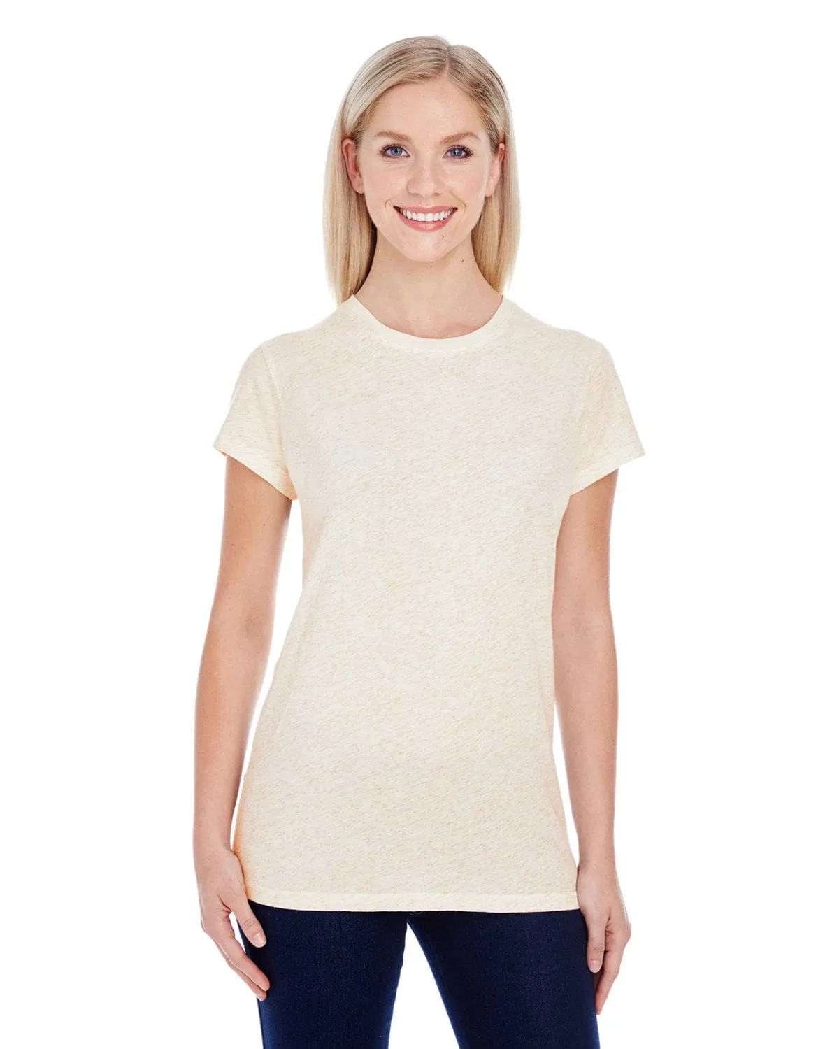 J America Ladies Glitter T-Shirt