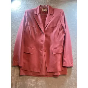Kasper Women's Pink Skirt Suit Size 8 Office Siren Corpcore
