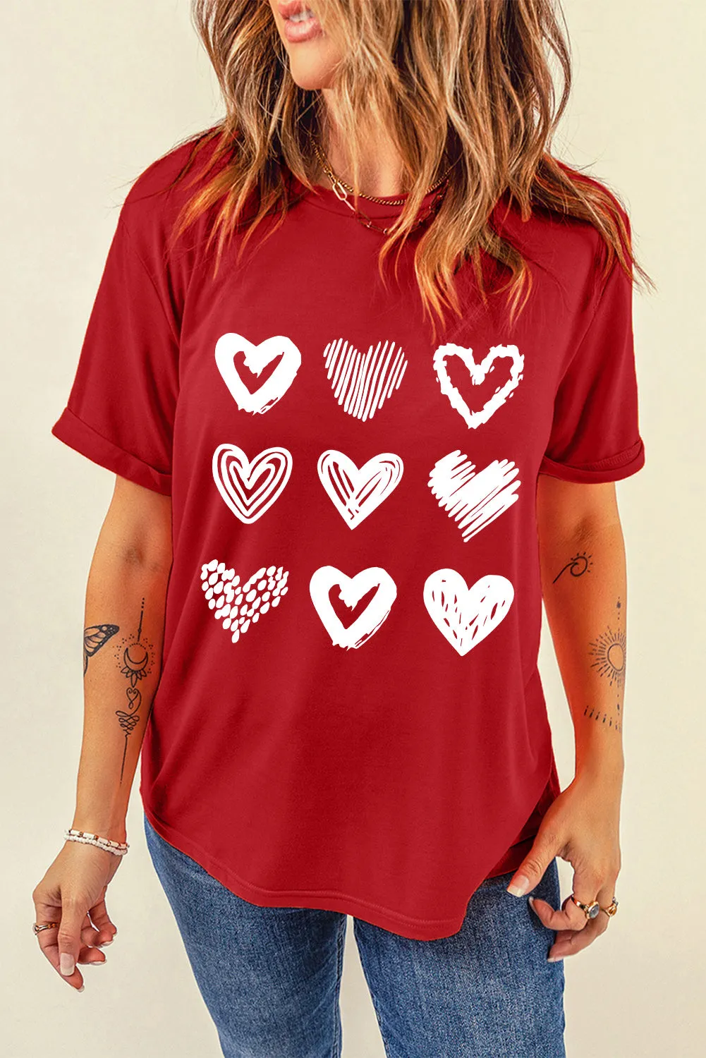Khaki AMEN Leopard Print Short Sleeve Graphic T Shirt
