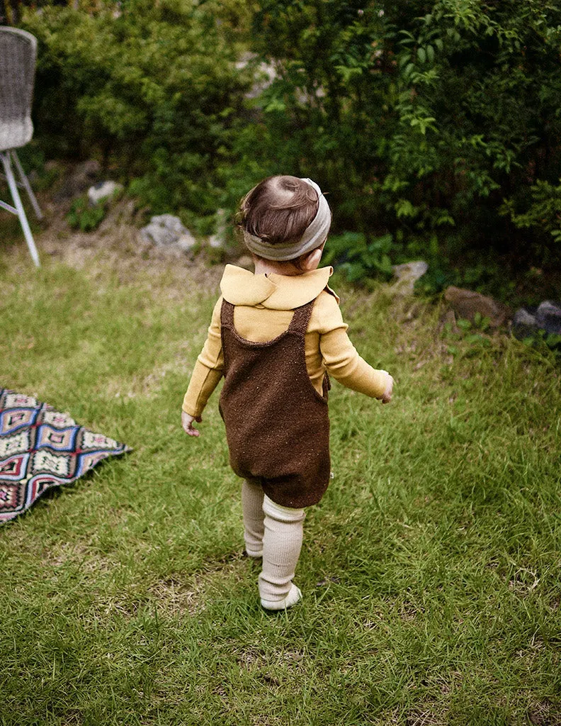 Lala Suit Dungarees Brown