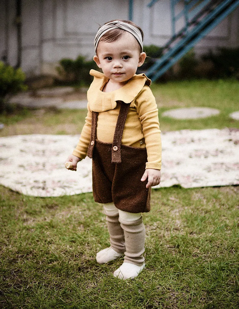 Lala Suit Dungarees Brown