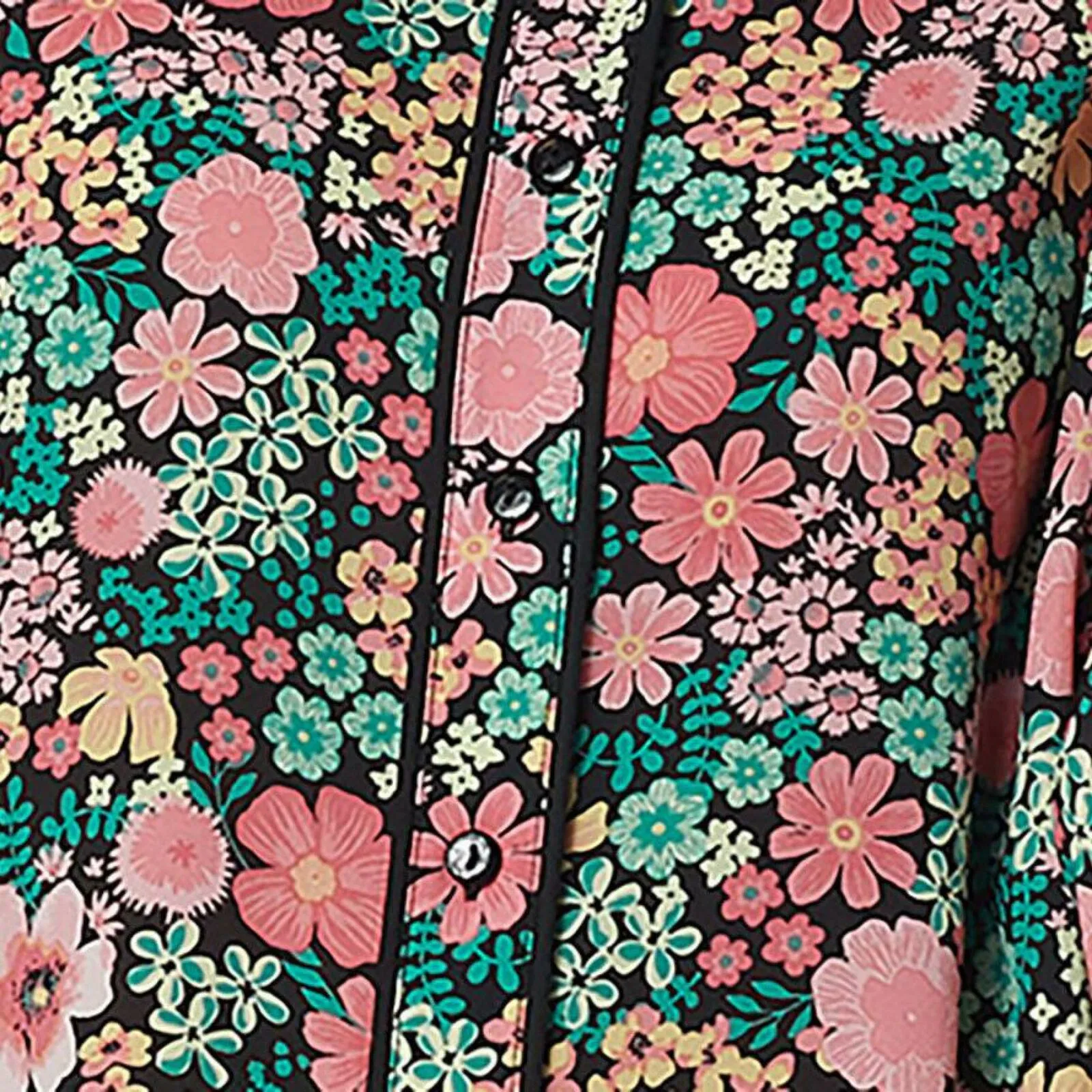 Laurie Felt Women's Button Front Blouse With Butterfly Sleeves