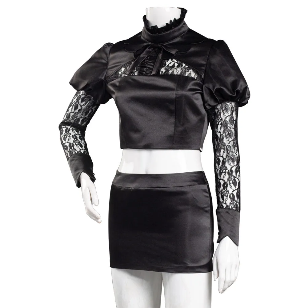 League of Legends LOL KDA The Baddest Halloween Carnival Suit Fox Ahri The Nine-Tailed Cosplay Costume Women Skirt Outfit