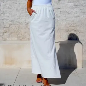 Left on Friday Swell Skirt in Coconut (white) size Large