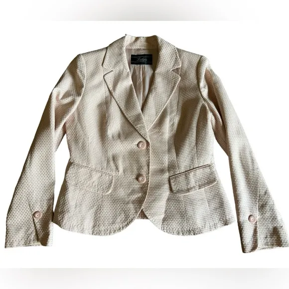 LEILIAN Luxury Skirt Suit Set Made In Japan Size 4 US Light-Pink Lined Classic