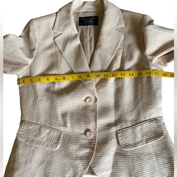 LEILIAN Luxury Skirt Suit Set Made In Japan Size 4 US Light-Pink Lined Classic