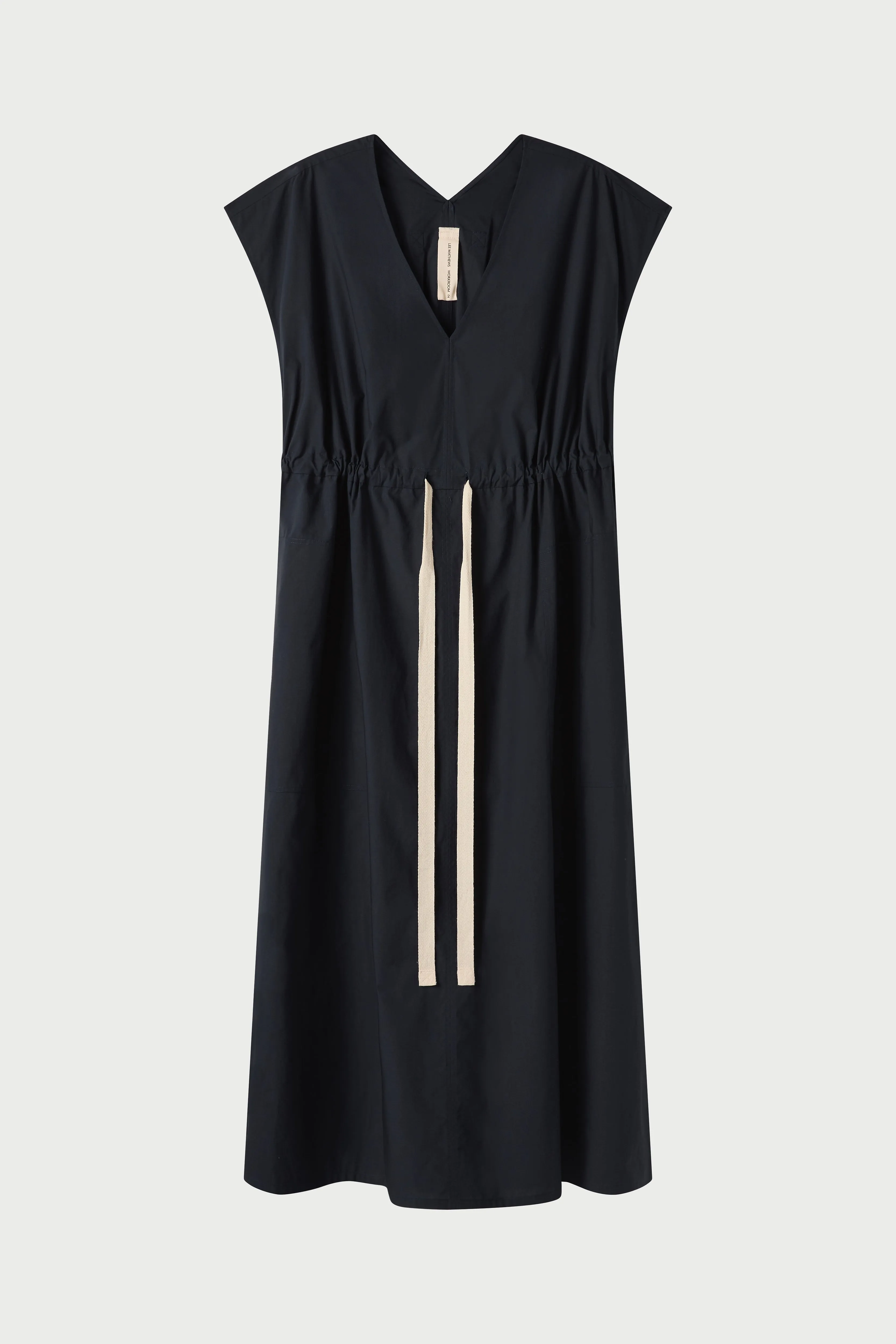 LM Poplin V Neck Dress