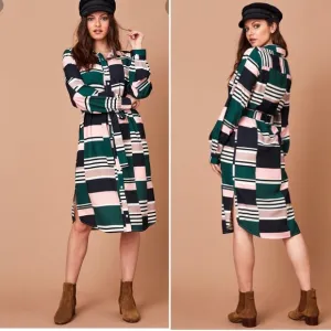 Lost   Wander Desert Springs Shirt Dress - XS, S