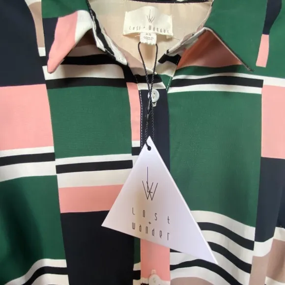 Lost   Wander Desert Springs Shirt Dress - XS, S