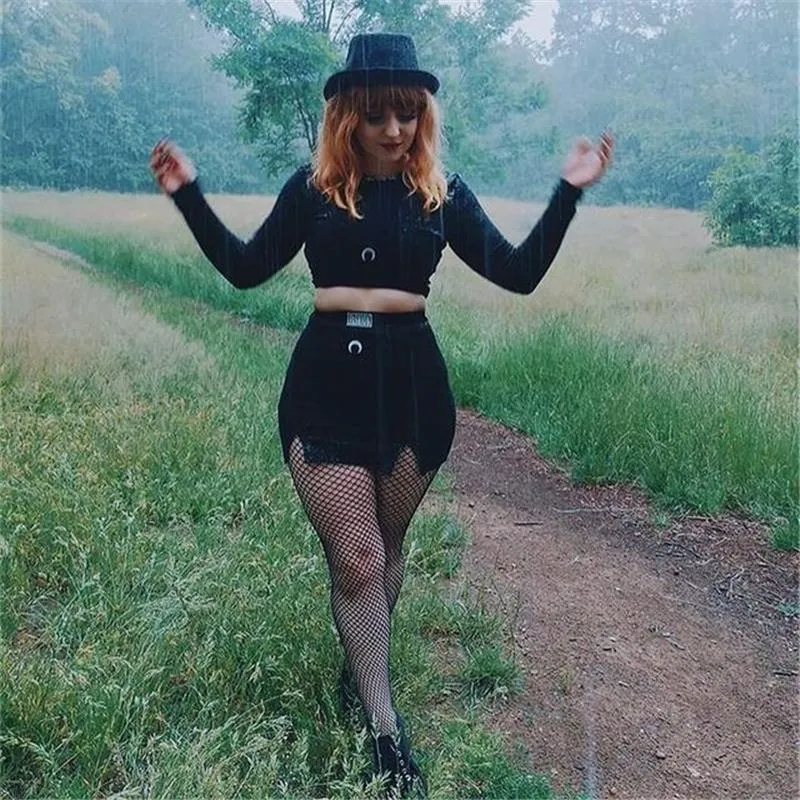 [@lou.von.bright ]"MOON FASHION" LONG SLEEVE / SKIRT SUIT N111008