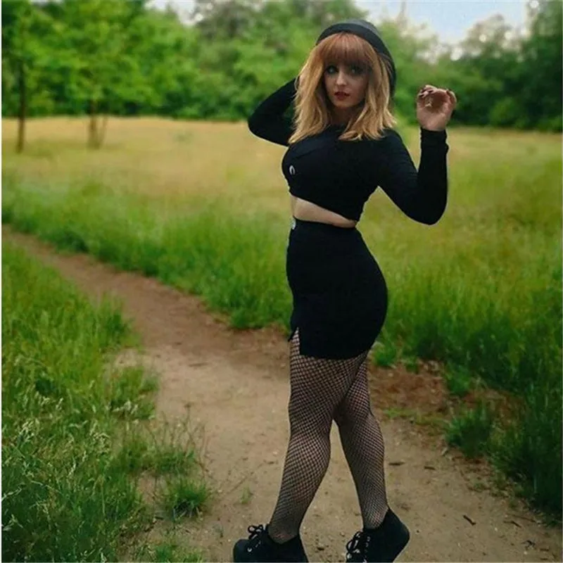 [@lou.von.bright ]"MOON FASHION" LONG SLEEVE / SKIRT SUIT N111008