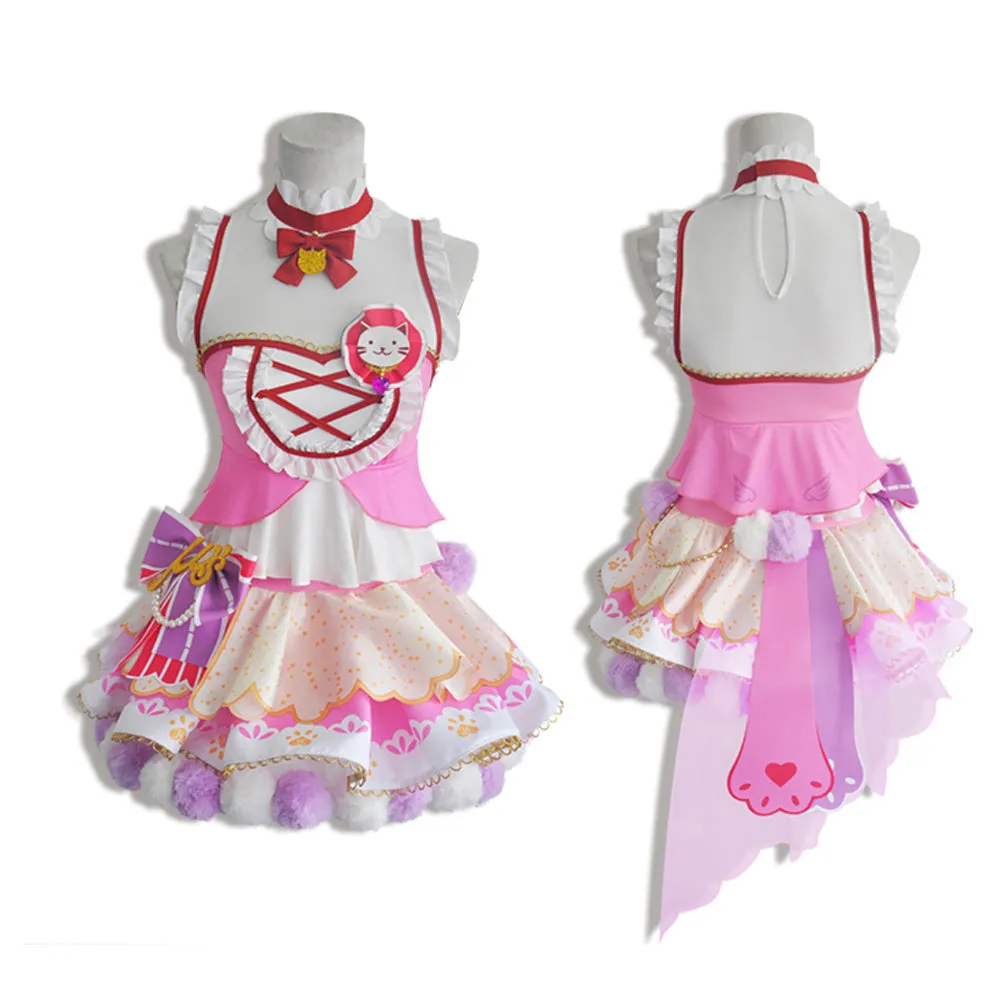 Lovelive Tojo Nozomi Cosplay Costume Uniform Dress Outfits Halloween Carnival Suit