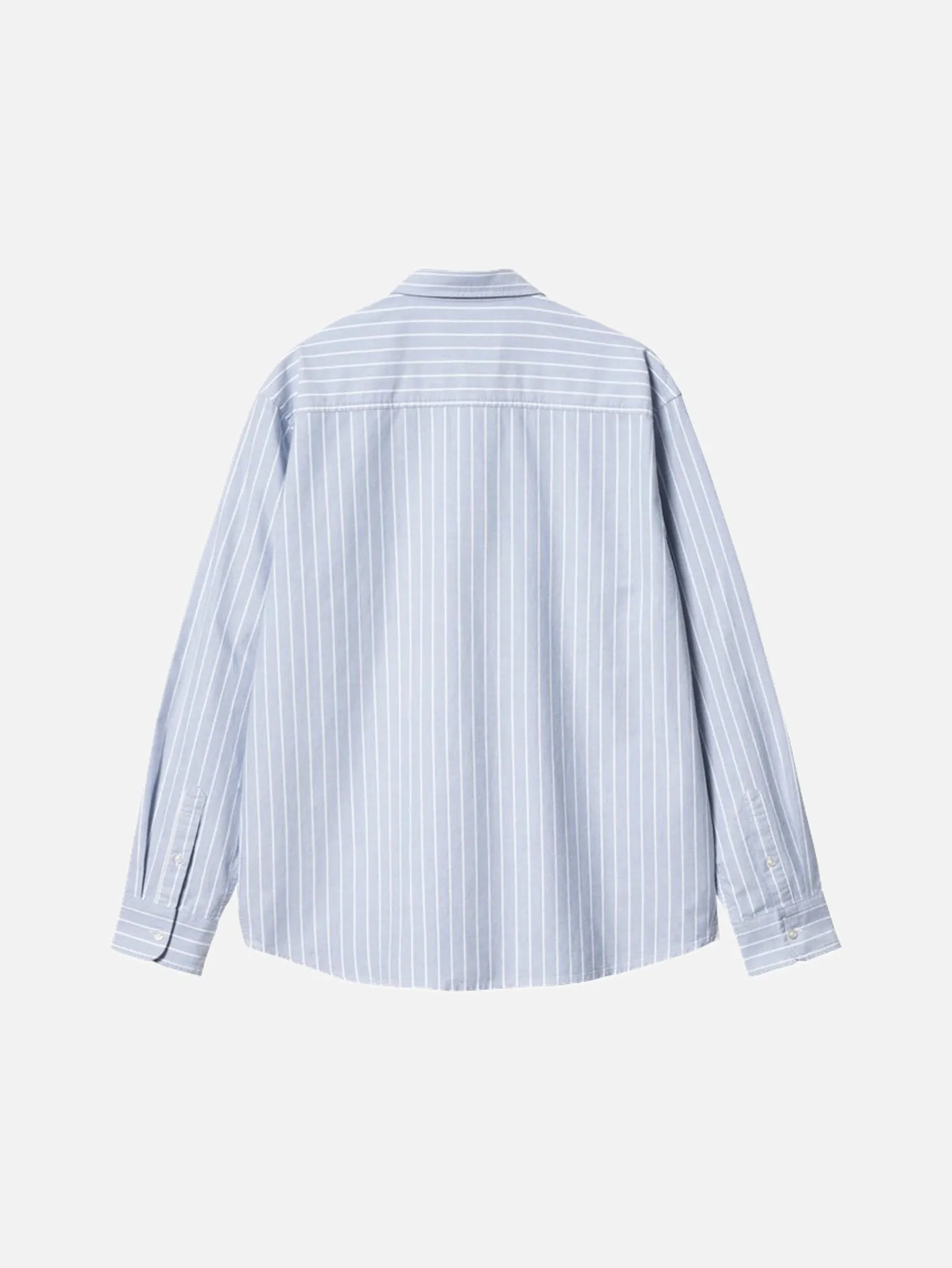 L/S Dowlen Shirt - Dowlen Stripe/Bleach/White