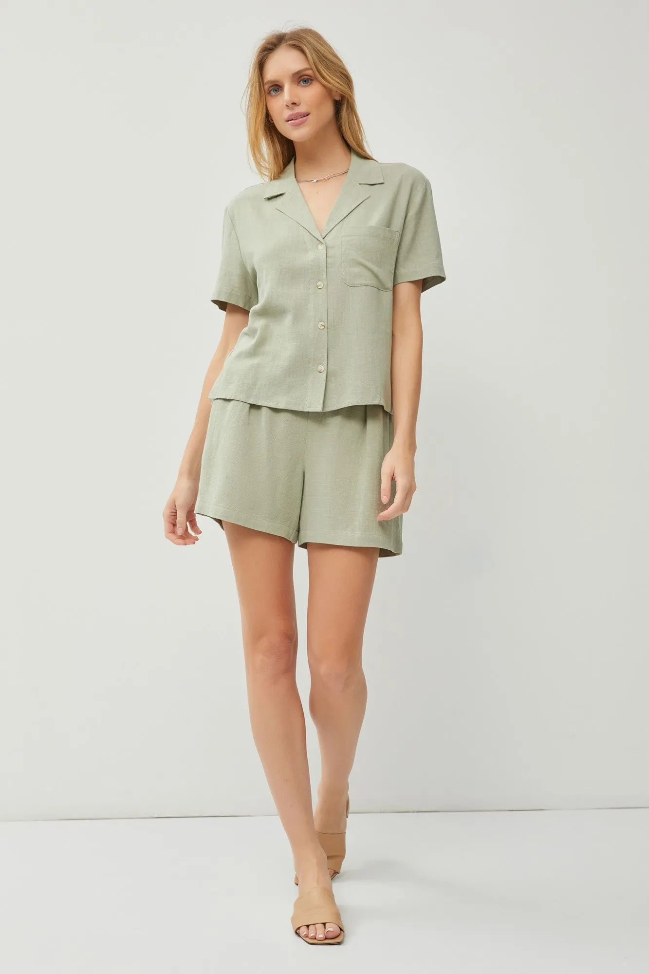 Luna Linen Blouse